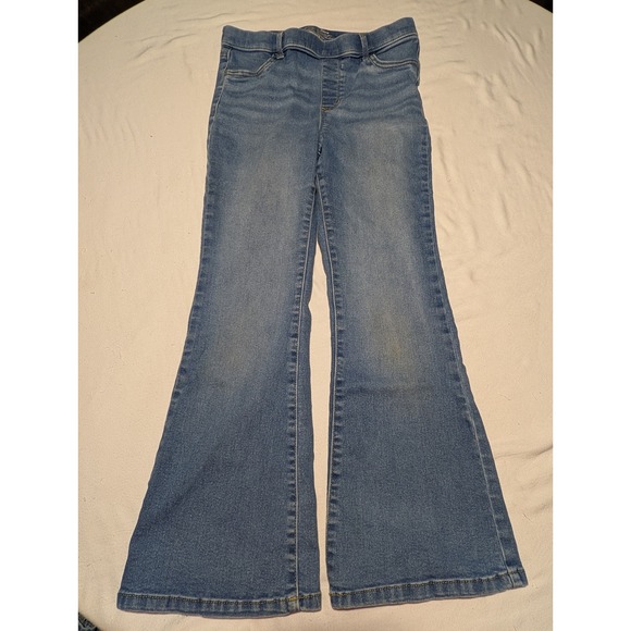 wonder nation Other - Wonder Nation Girls Flare Jeans Medium Wash Pull On Denim Plus Size L 10-12 Plus